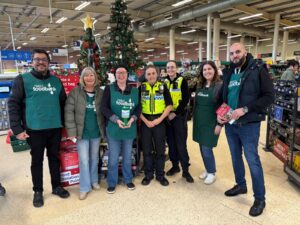 Volunteers who helped with the winter collection